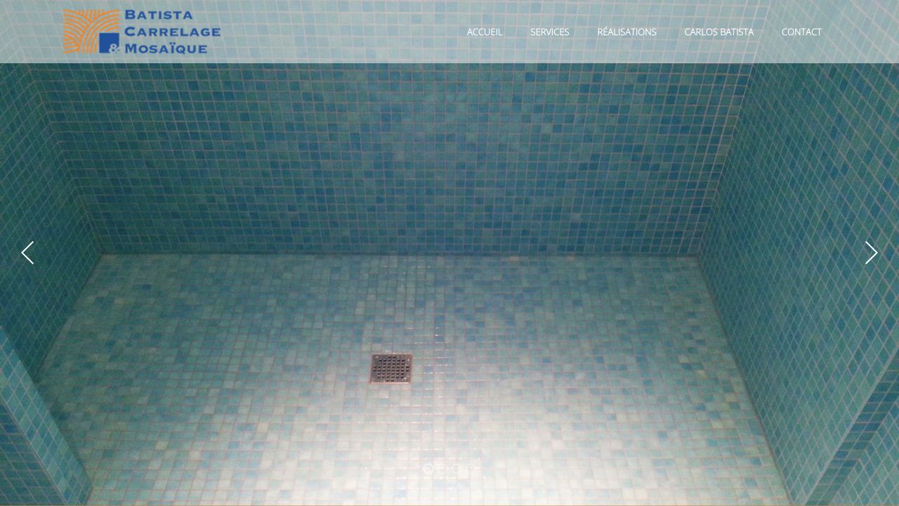 Capture du site de BCM Carrelage
